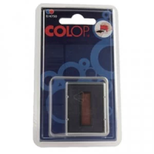 Image of Colop E4750 Replacement Pad Blue and Red Pack of 2 E4750