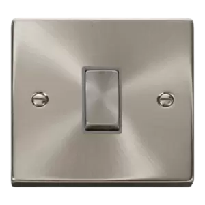 Image of Click Scolmore Deco Ingot 1 Gang 10AX Intermediate Plate Switch - VPSC425GY