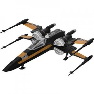 Image of Revell 06777 Poes Boosted X-wing Fighter Sci-Fi spacecraft assembly kit 1:78