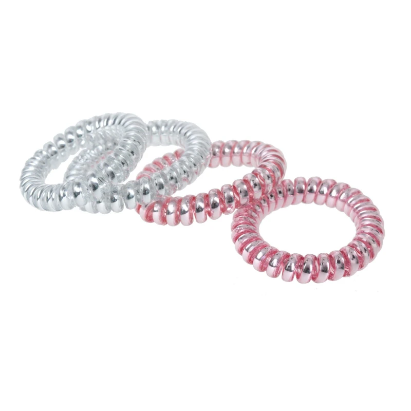 Image of Miso 4Pk Spiral Hairbands - Multi Multi One Size