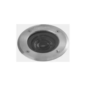 Image of LEDS C4 Kay o125mm Outdoor LED Recessed Ground Light Large Aisi 316 Stainless Steel IP65/IP67 10W 3000K