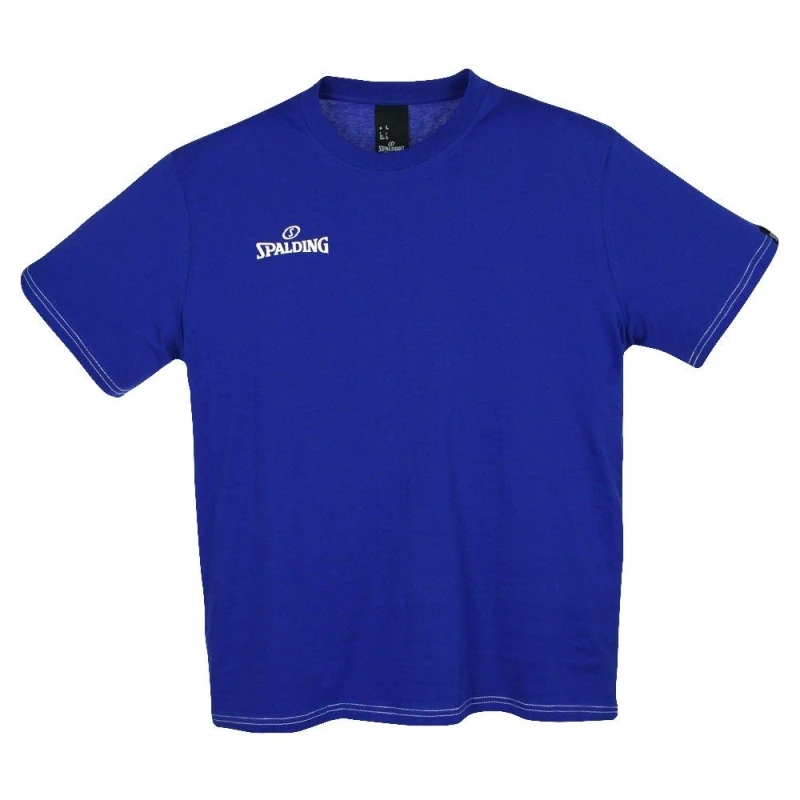 Image of Spalding T-Shirt Childrens - Blue Blue 5 - 6 Years