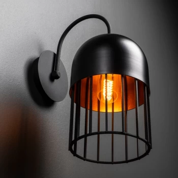Image of Sivani Tel - MR - 816 Black Wall Lamp