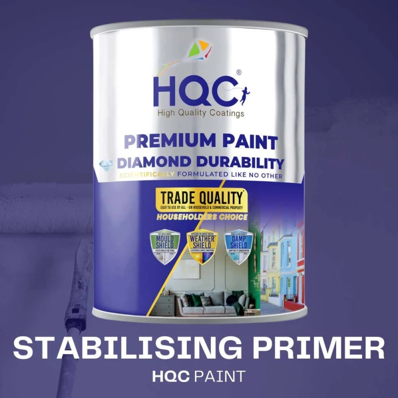 Image of HQC PAINTS Stabilising Primer - 20L in Clear Clear Unisex 20L