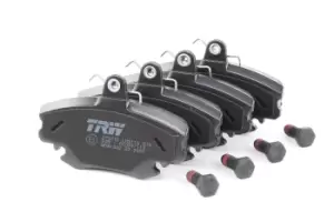 Image of TRW Brake pad set RENAULT,DACIA GDB1332 7711130036,8671000107,410609342R 7701206082,7701206085,7701210130,7711130036,8671000107
