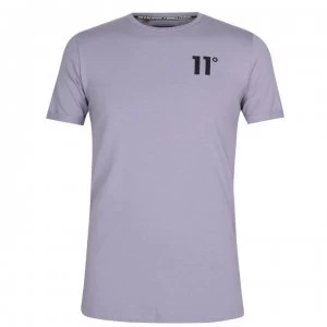 Image of 11 Degrees Muscle Fit T Shirt - Mulled Grape