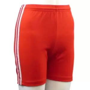 Image of Carta Sport Womens/Ladies Stripe Shorts (32R) (Scarlet/White)