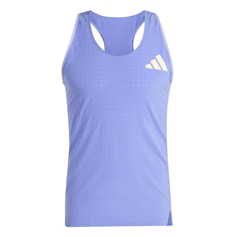 Image of adidas Promo Singlet Vest Mens Cobalt Blue male L