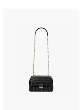 Image of Kate Spade New York Carlyle Quilted Leather Medium Shoulder Bag - Black