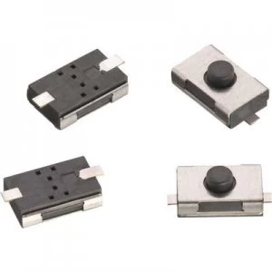 Image of Wuerth Elektronik WS TSW 434121025816 Pushbutton 12 Vdc 0.05 A 1 x OffOn momentary