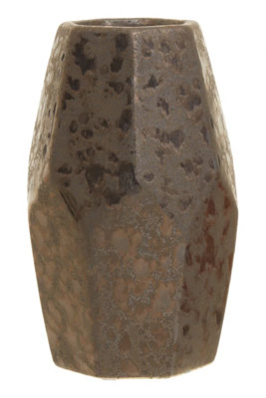Image of Orsina Sleek And Sturdy Small Ceramic Vase, Robust And Durable Pottery Vase, Handcrafted Ceramic Vase For Flowers