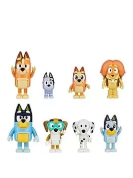Image of Bluey Bluey'S Family And Friends Figure 8-Pack