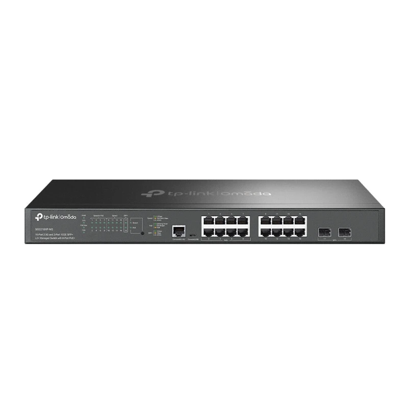 Image of TP Link 16-Port 2.5GBASE-T and 2-Port 10GE SFP+ SG3218XP-M2