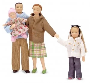 Image of Melissa and Doug Victorian Doll Family