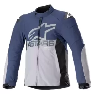 Image of Alpinestars Smx Waterproof Jacket Night Navy Dark Gray XL