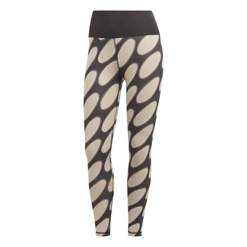 Image of adidas x Marimekko Optime Training 7/8 Gym Leggings Womens - Black 2XS
