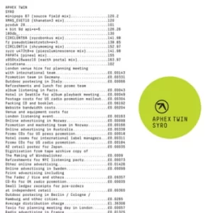 Image of Aphex Twin - Syro Vinyl