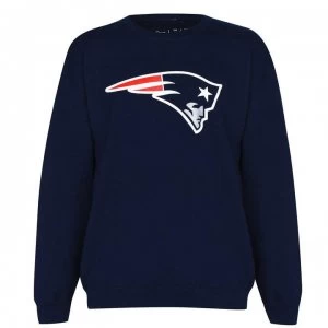 Image of NFL Logo Crew Sweatshirt Mens - Patriots