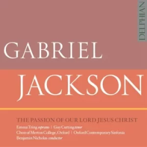 Image of Gabriel Jackson The Passion of Our Lord Jesus Christ by Gabriel Jackson CD Album