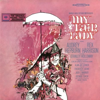 Image of Audrey Hepburn, Rex Harrison - My Fair Lady Limited Edition Transparent Purple Swirled Vinyl