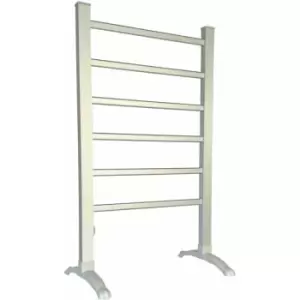 Image of Oypla - Portable Aluminium Electric Towel Rail Warmer with 6 Heated Bars