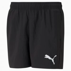 Image of Womens PUMA Active Woven Youth Shorts, Black, size 9-10 Youth, Clothing