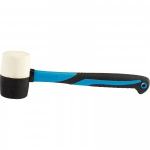 Image of Draper Rubber Mallet Fibreglass Shaft 450g