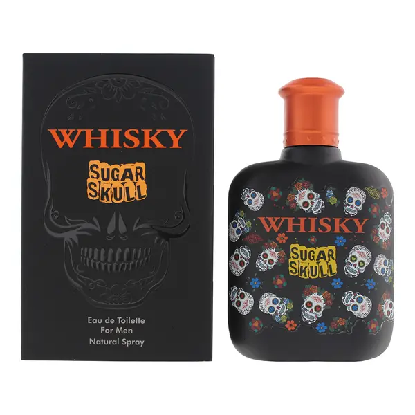 Image of Evaflor Whisky Sugar Skull Eau de Toilette For Him 100ml