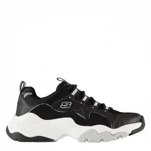 Image of Skechers Lifestyle Dlite 3.0 Trainers - Black/White