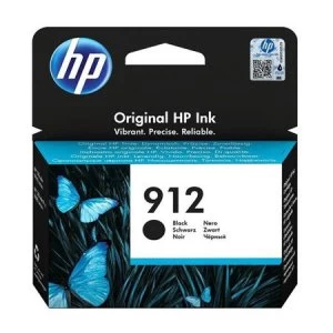 Image of HP 912 Black Ink Cartridge