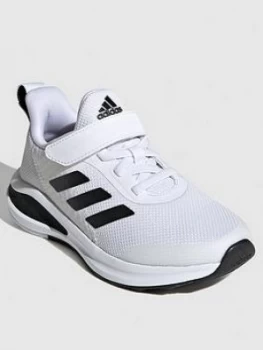 Image of adidas Fortarun Kids Trainers - White/Black, Size 13