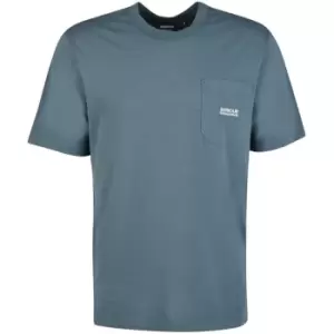 Image of Barbour International Radok Pocket T-Shirt - Blue