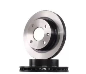 Image of TRW Brake disc Vented DF1649 Brake rotor,Brake discs FORD,PANTHER,TVR,ESCORT IV Cabriolet (ALF),SIERRA (GBG, GB4),ESCORT IV (GAF, AWF, ABFT)