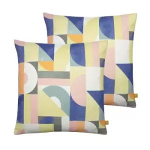 Image of Furn. Mikalo Twin Pack Polyester Filled Cushions Multi