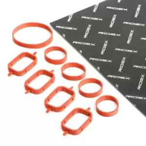 Image of RIDEX Gasket Set, intake manifold 43G0043 BMW,LAND ROVER,ROVER,3 Touring (E91),3 Limousine (E46),3 Limousine (E90),5 Limousine (E60),5 Touring (E61)