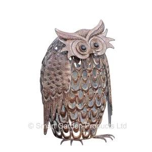 Image of Smart Garden Solar Silhouette Giant Owl Light