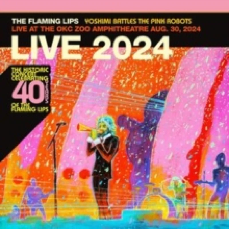 Image of Yoshimi Battles the Pink Robots: Live at the OKC Zoo Amphitheatre: Oklahoma City, August 30, 2024 CD / Album