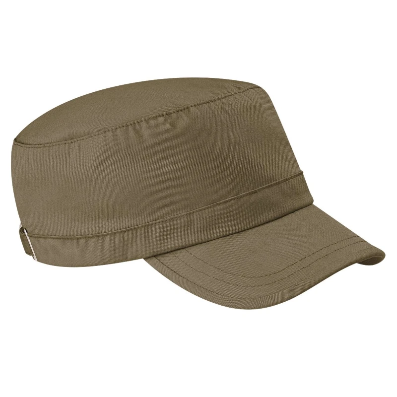Image of Beechfield Beechfield Men Army Cap Headwear in Khaki Khaki One Size Male 5055747802054