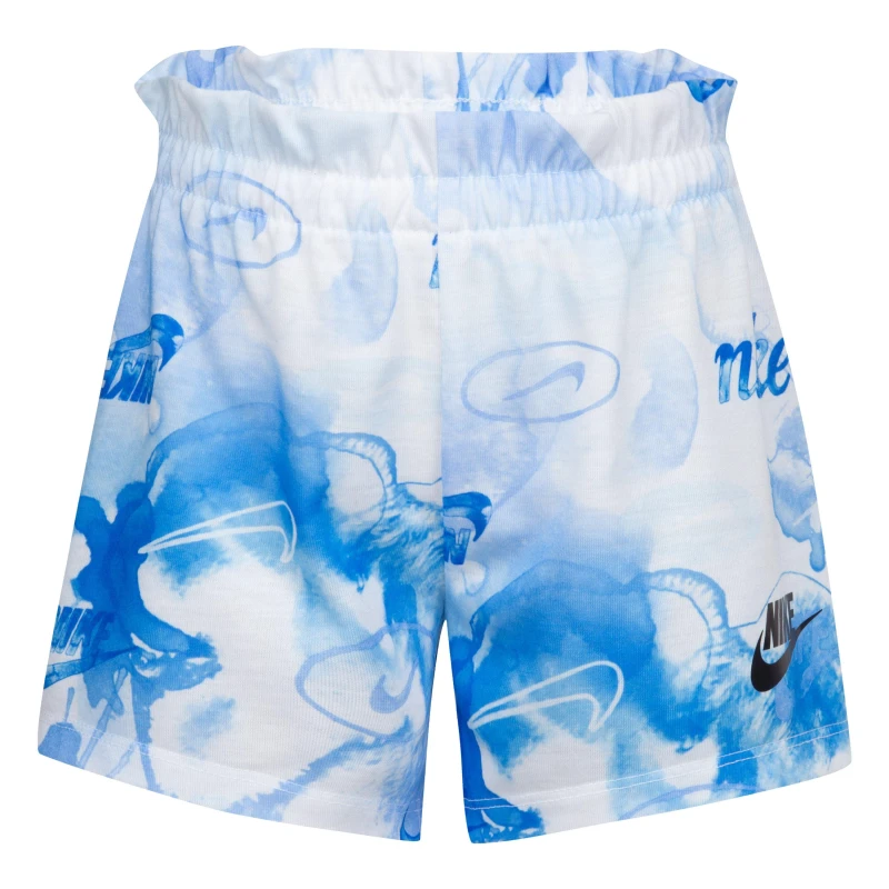 Image of Nike Summer Daze Print Shorts Infants - Blue Blue 2 - 3 Years