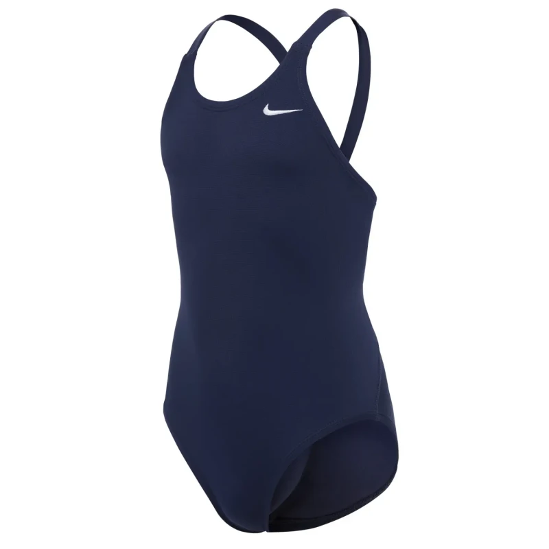 Image of One Piece swimsuit for girls Nike Swim Hydrastrong Solid Bleu Female S