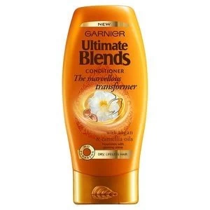 Image of Garnier Ultimate Blends Argan Oil Shine Conditioner 200ml