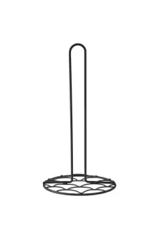 Image of Vertex Deco Kitchen Roll Holder Black