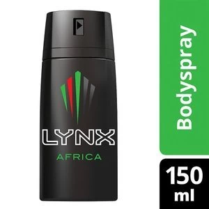 Image of Lynx Africa Body Spray 150ml