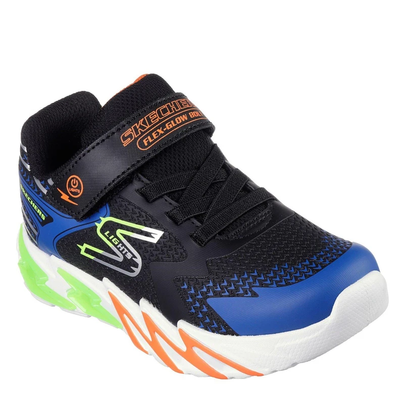 Image of Skechers S Lights: Flex - Glow Bolt - Black C12