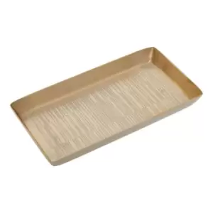 Image of Etched Line Champagne Finish Tray