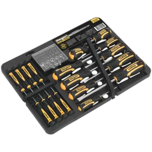 Image of Siegen 60 Piece Screwdriver Bit Set
