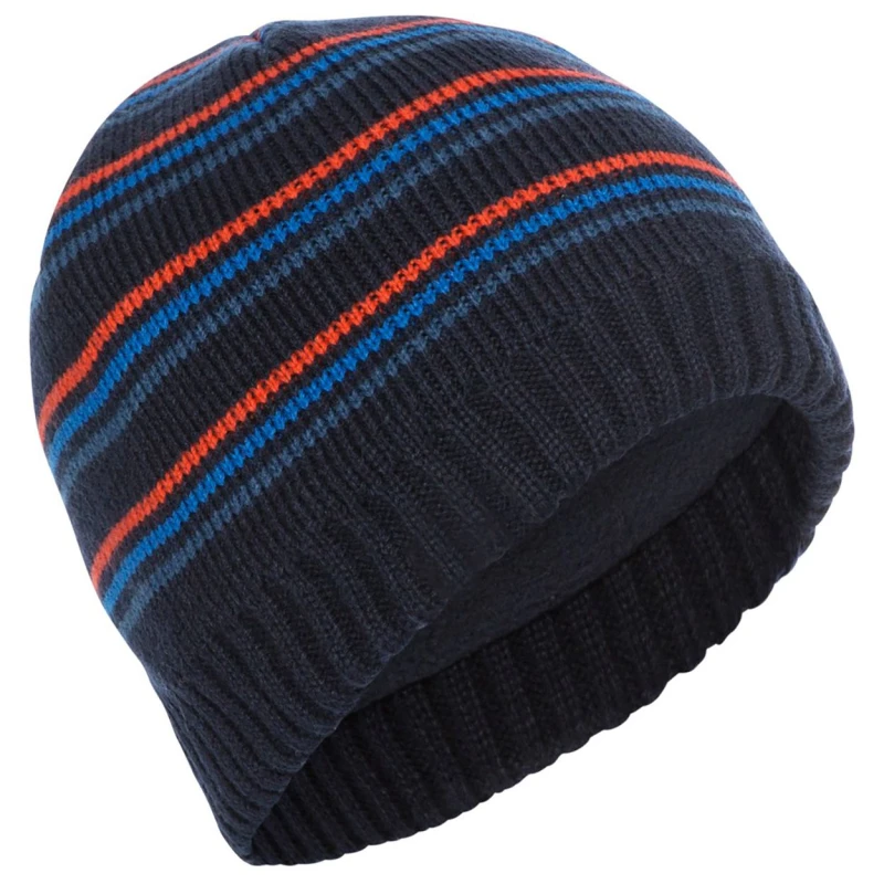 Image of Trespass Trespass Men Ray Beanie Hat in Navy Navy One Size Male 5059269929008