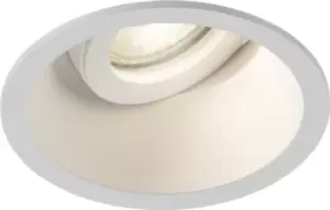 Image of KnightsBridge Dipa Single Tilt Round Anti-Glare Downlight White