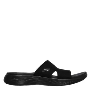 Image of Skechers Stretch Knit Slide W Molded - Black
