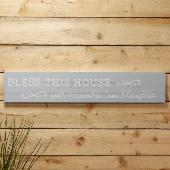 Image of Love Life Giant Plaque - Bless This House